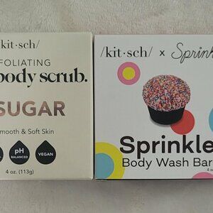 Exfoliating Sugar Body Scrub & Sprinkle Body Wash Bar